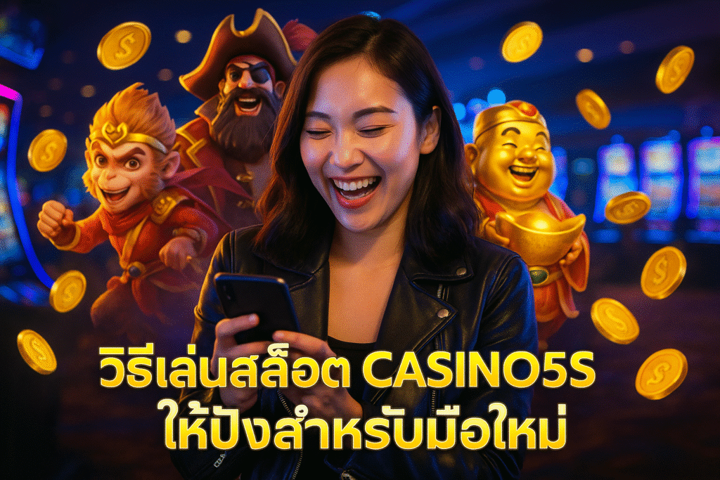 วิธีเล่นสล็อต CASINO5S ให้ปังสำหรับมือใหม่