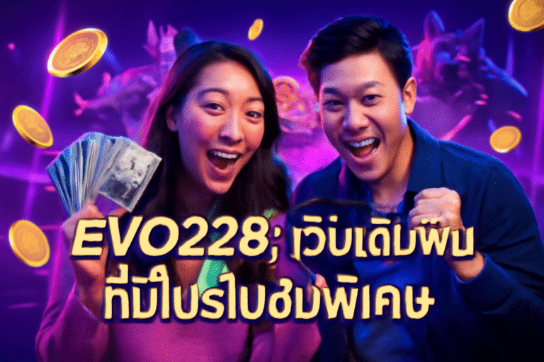 EVO228: เว็บเดิมพันที่มีโปรโมชั่นพิเศษ